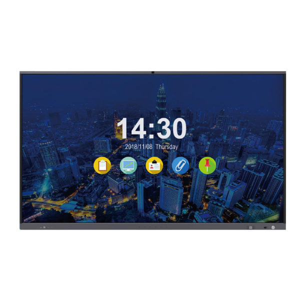 4K UHD 20 Touch Points Education and Corporation Interactive Flat Panel ...